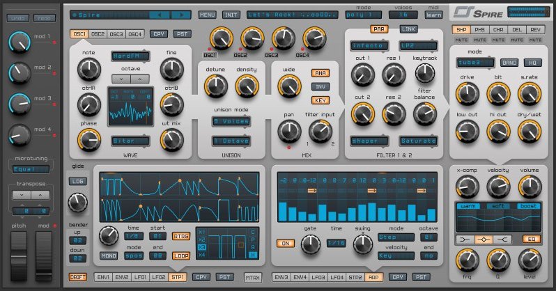 Spire - Main User Interface