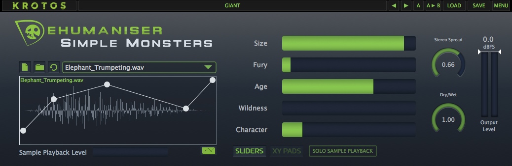 Dehumaniser Simple Monsters vocal plugin vst