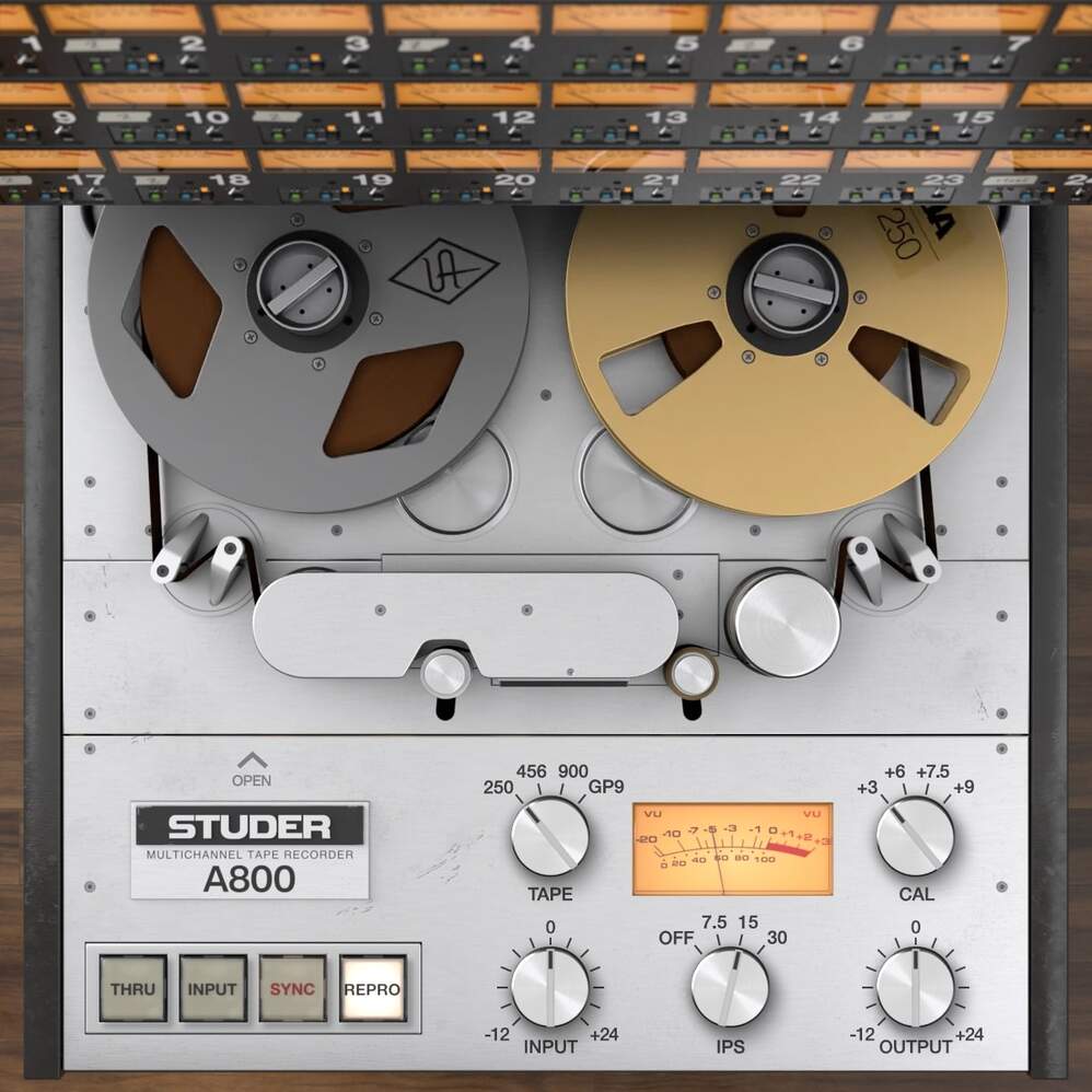 Universal Audio Studer A800 Tape Recorder Native