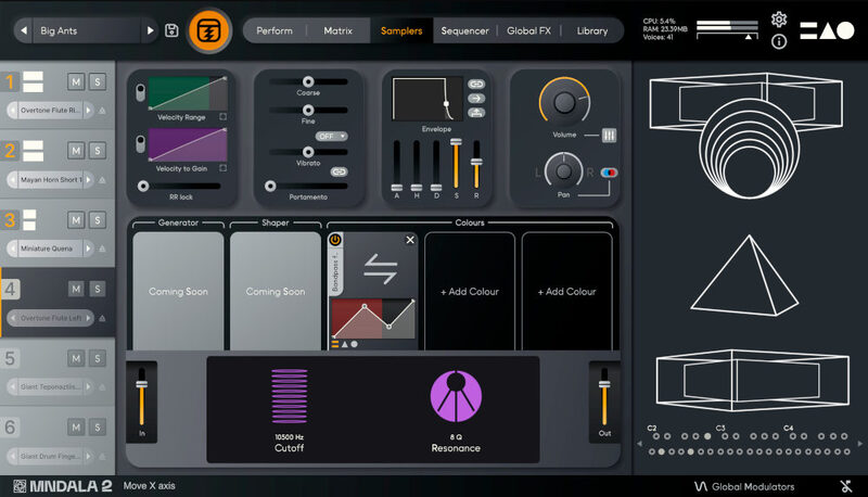 MNTRA Instruments Caprakan Sampler UI Plugin Boutique