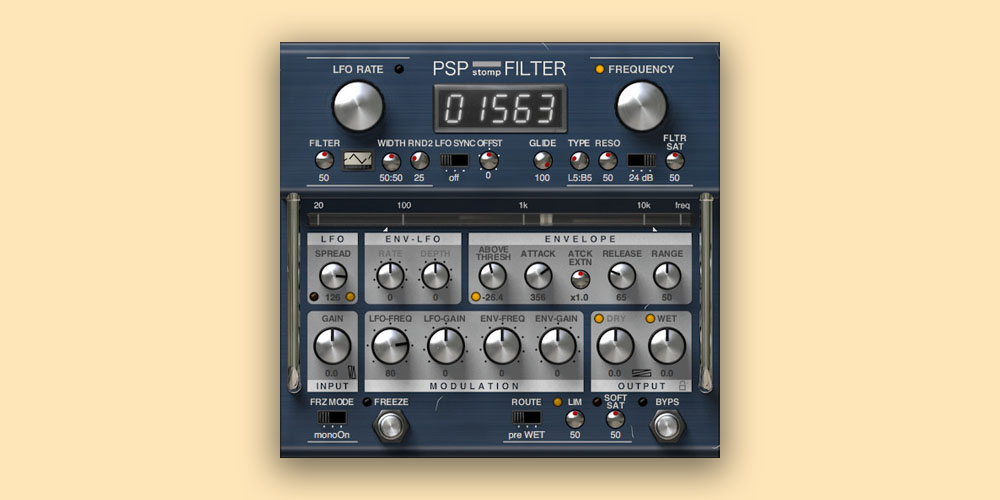 PSP stompFilter a creative effect plug-in! gallery thumbnail