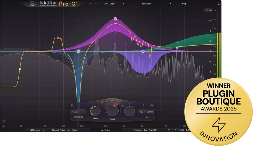 Pro-Q 4 by FabFilter - Whats New & Improved gallery thumbnail