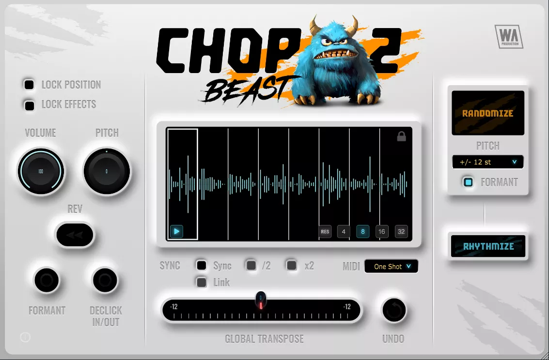 ChopBeast 2 - Rip & Rebuild (VST / AU / AAX) gallery thumbnail