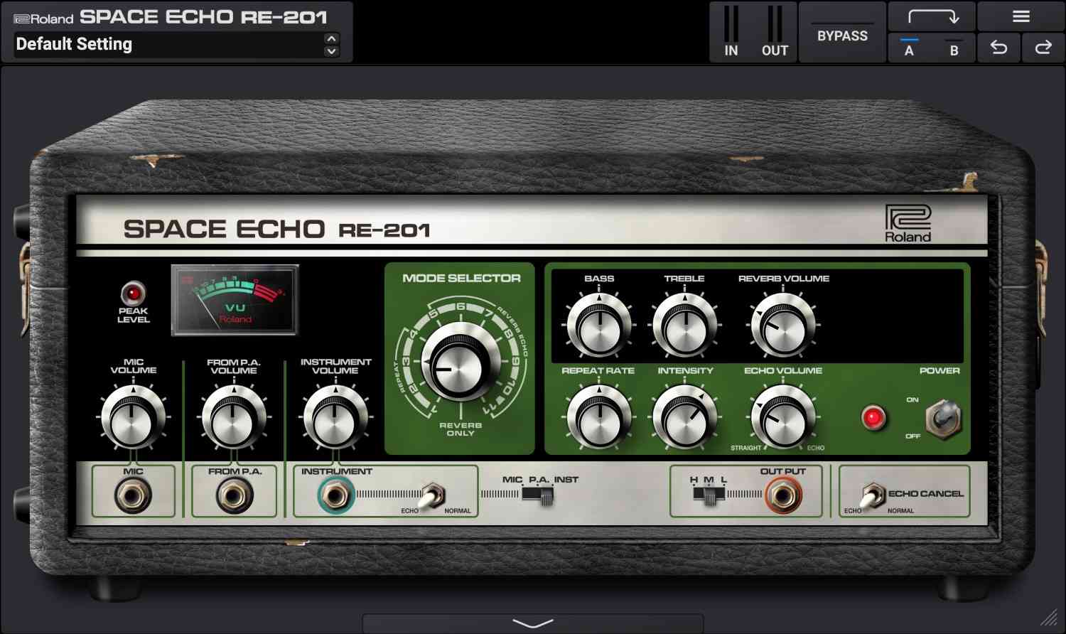 Roland RE-201 Space Echo Plug-In Overview gallery thumbnail
