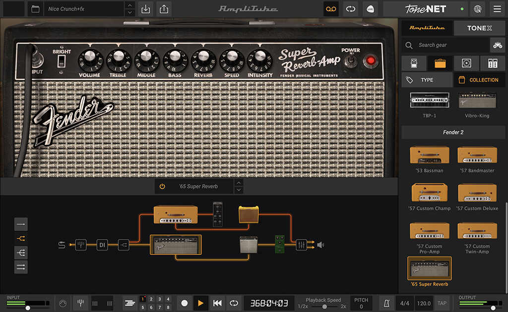 Fender Collection 2 for AmpliTube 5 Demo at VuDu Studios gallery thumbnail