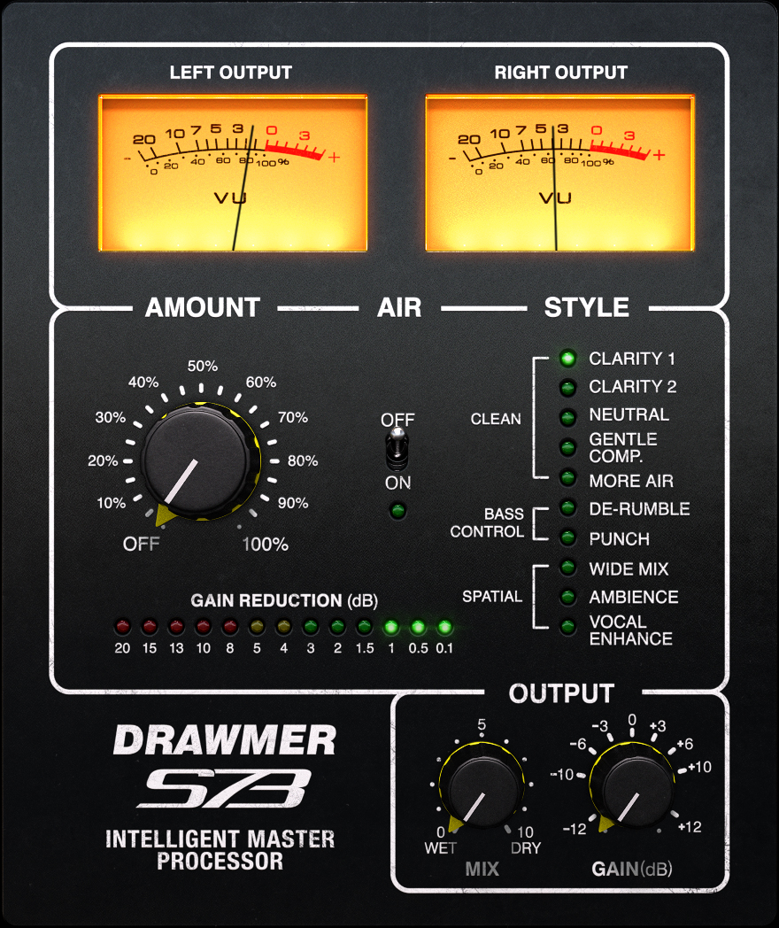Drawmer S73 Intelligent Mastering Plugin By Softube - Show & Reveal gallery thumbnail