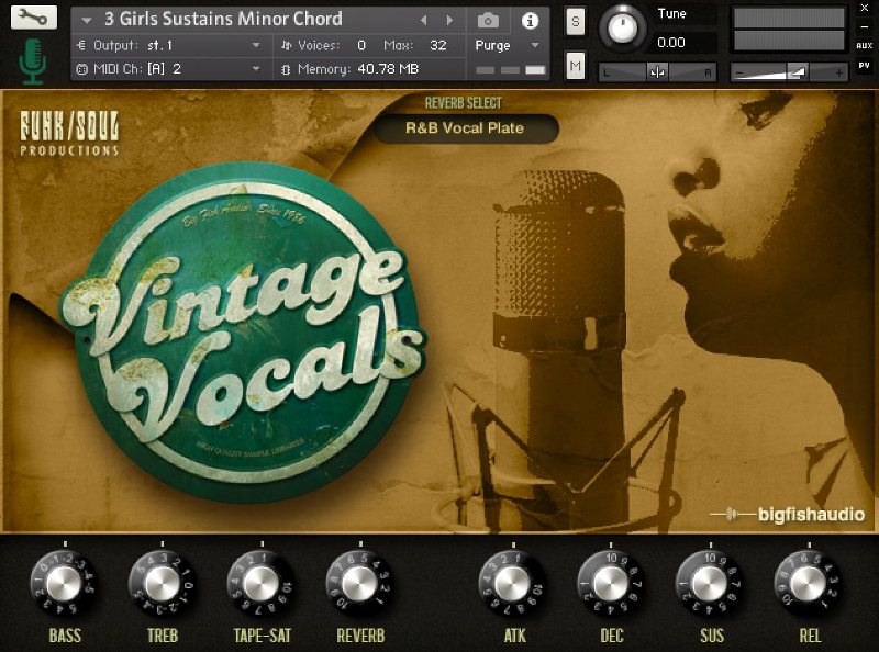 First Look: Vintage Vocals by Big Fish Audio - Funk/Soul Productions gallery thumbnail