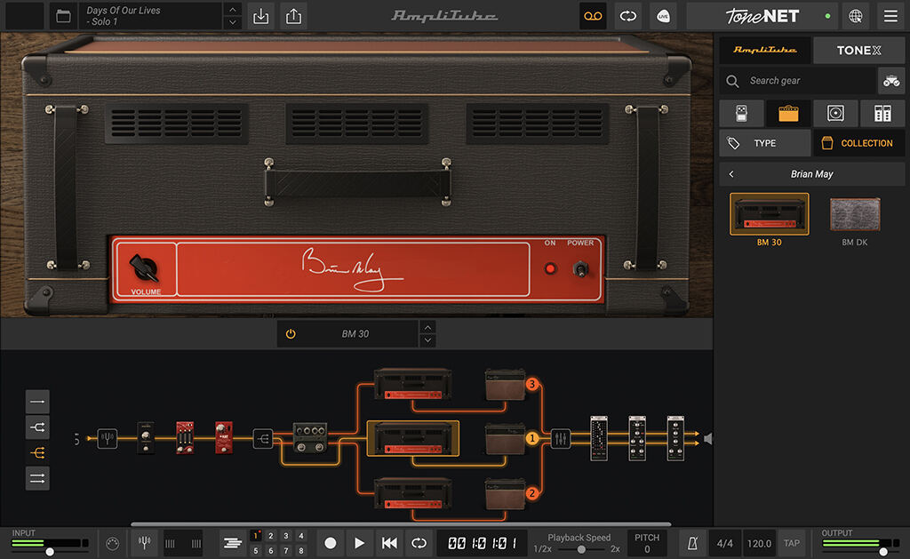 AmpliTube Brian May - Tones That Will Rock You gallery thumbnail