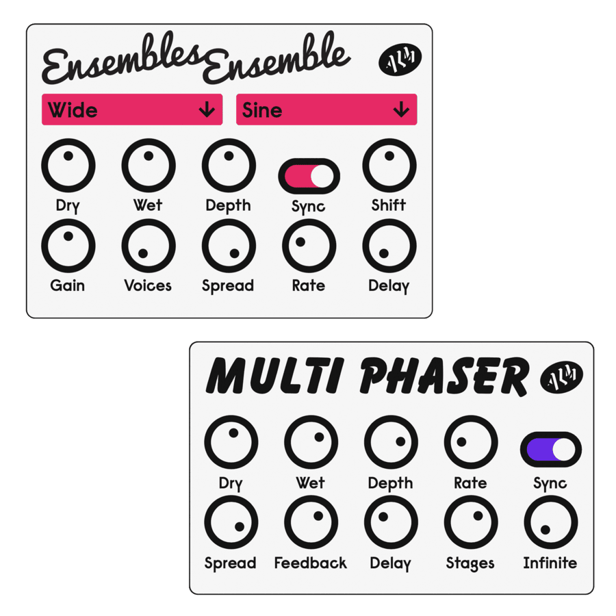 MFX Modulations - Ensembles Ensemble & Multi Phaser Plugins gallery thumbnail