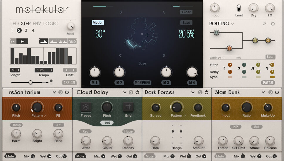 Molekular - Modular Multi-Effects | Native Instruments gallery thumbnail