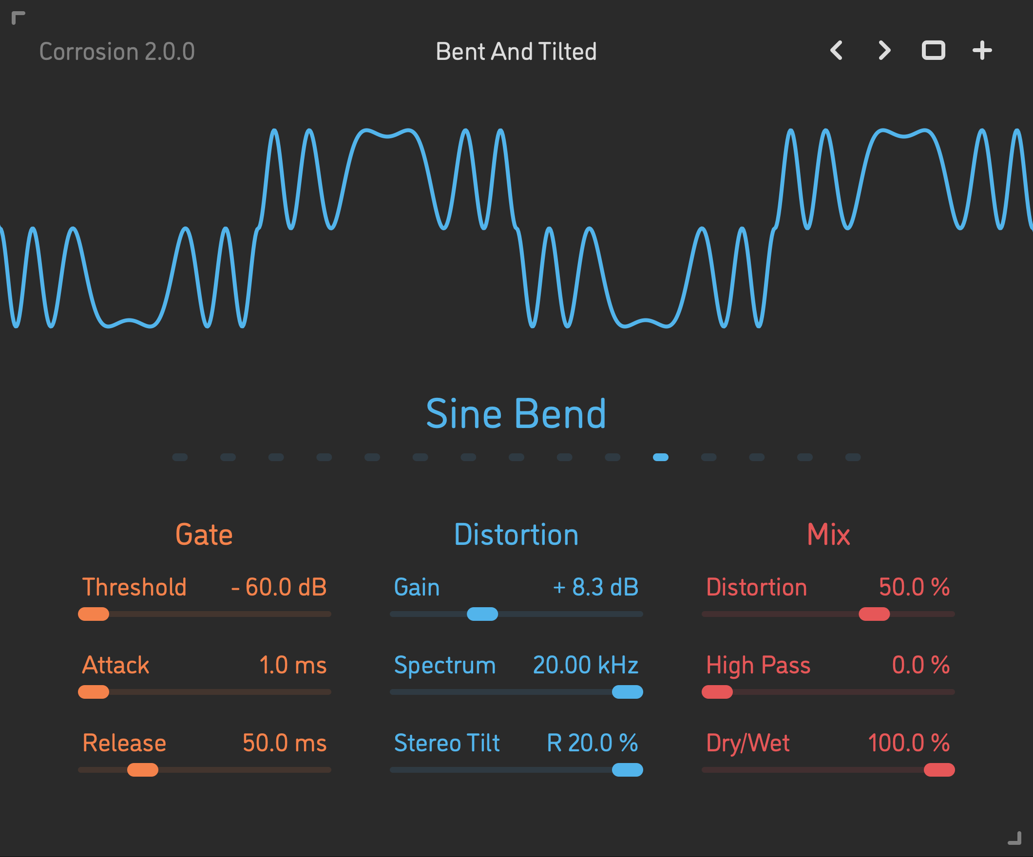Sinevibes Corrosion v2 - Multi-Algorithm Distortion gallery thumbnail