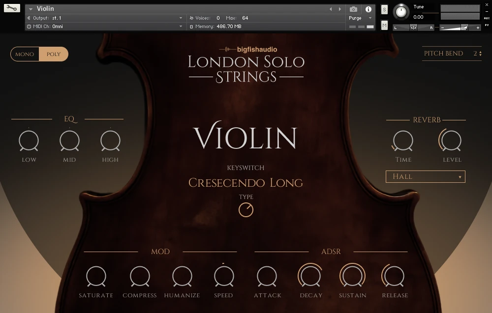 London Solo Strings Walkthrough gallery thumbnail