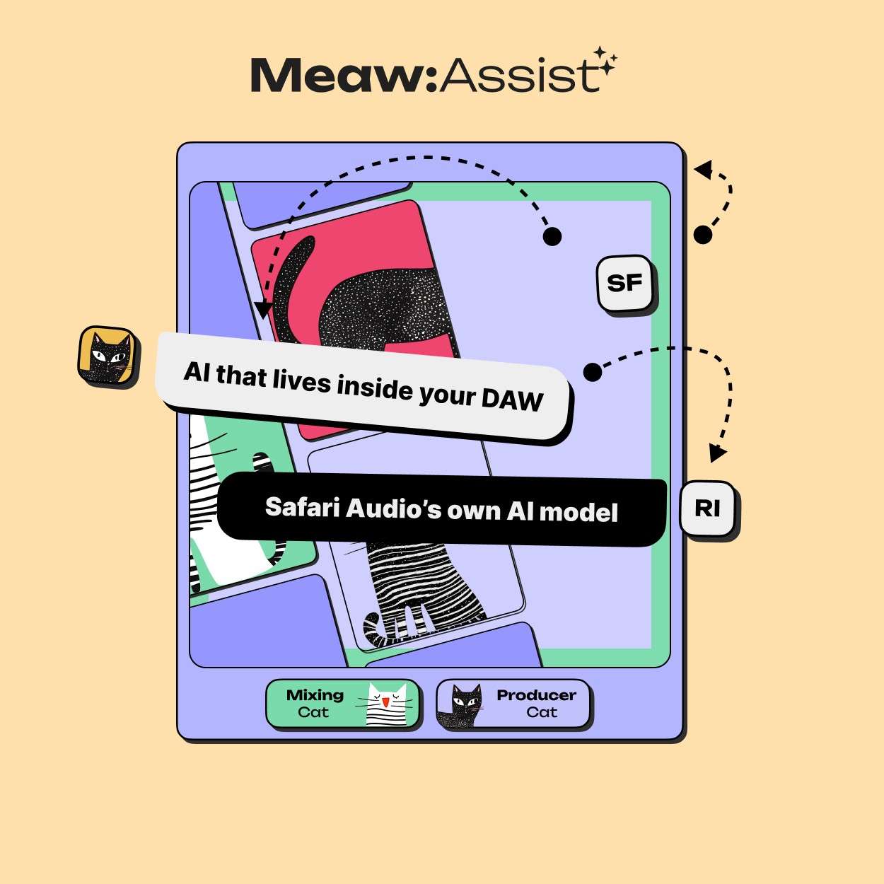  AI Actually Built FOR Music Creators – Meet Meaw: Assist gallery thumbnail