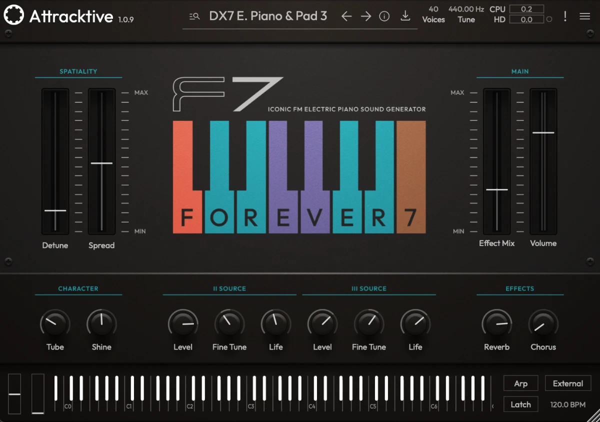  Attracktive - Forever 7 | Iconic FM Electric Piano | $20 gallery thumbnail