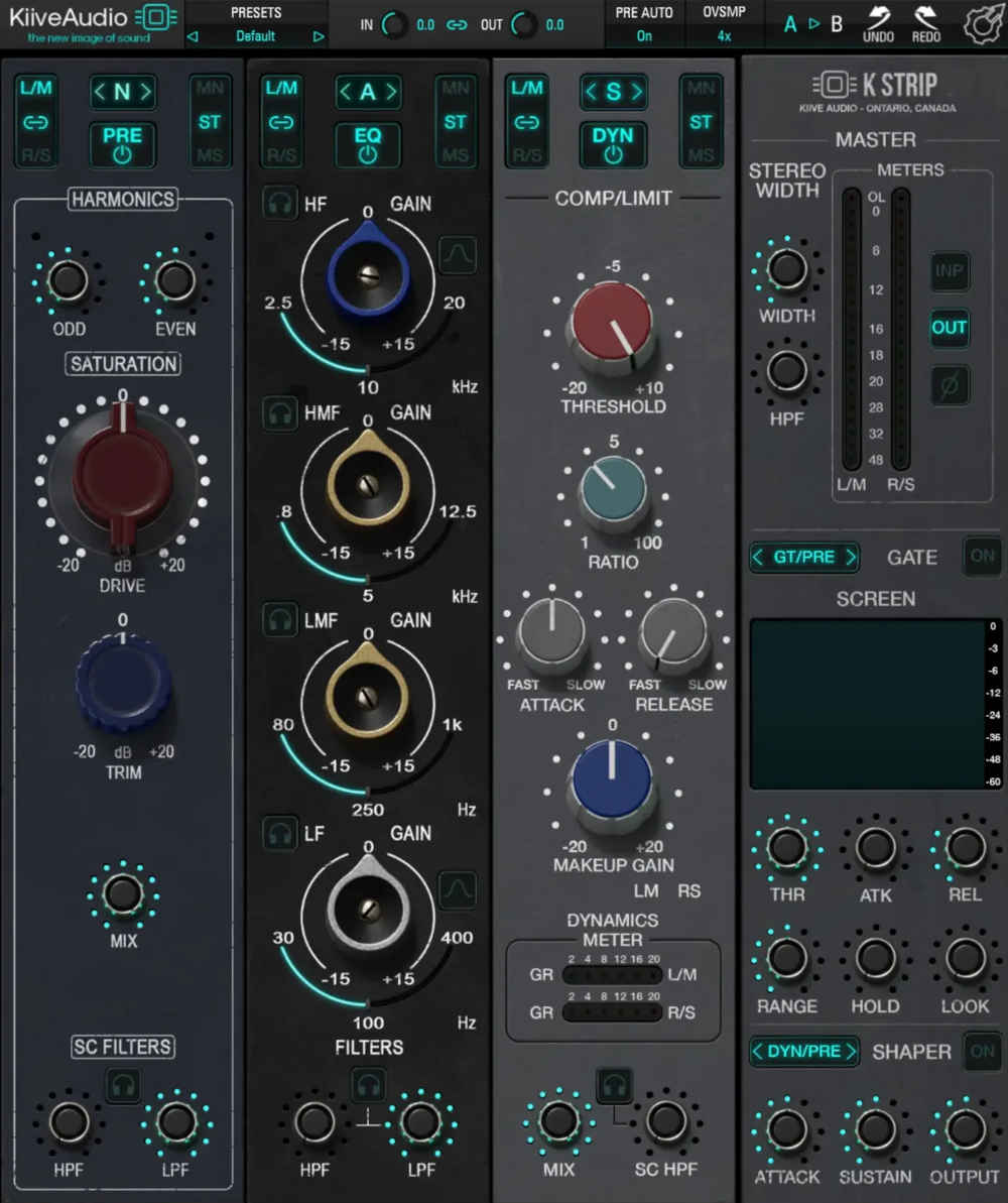 KStrip: 3 World-Class Channel Strips In One Plugin gallery thumbnail
