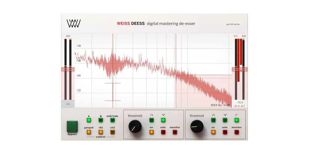 TMT | Transparent De-essing Tutorial with Weiss Deess by Softube gallery thumbnail