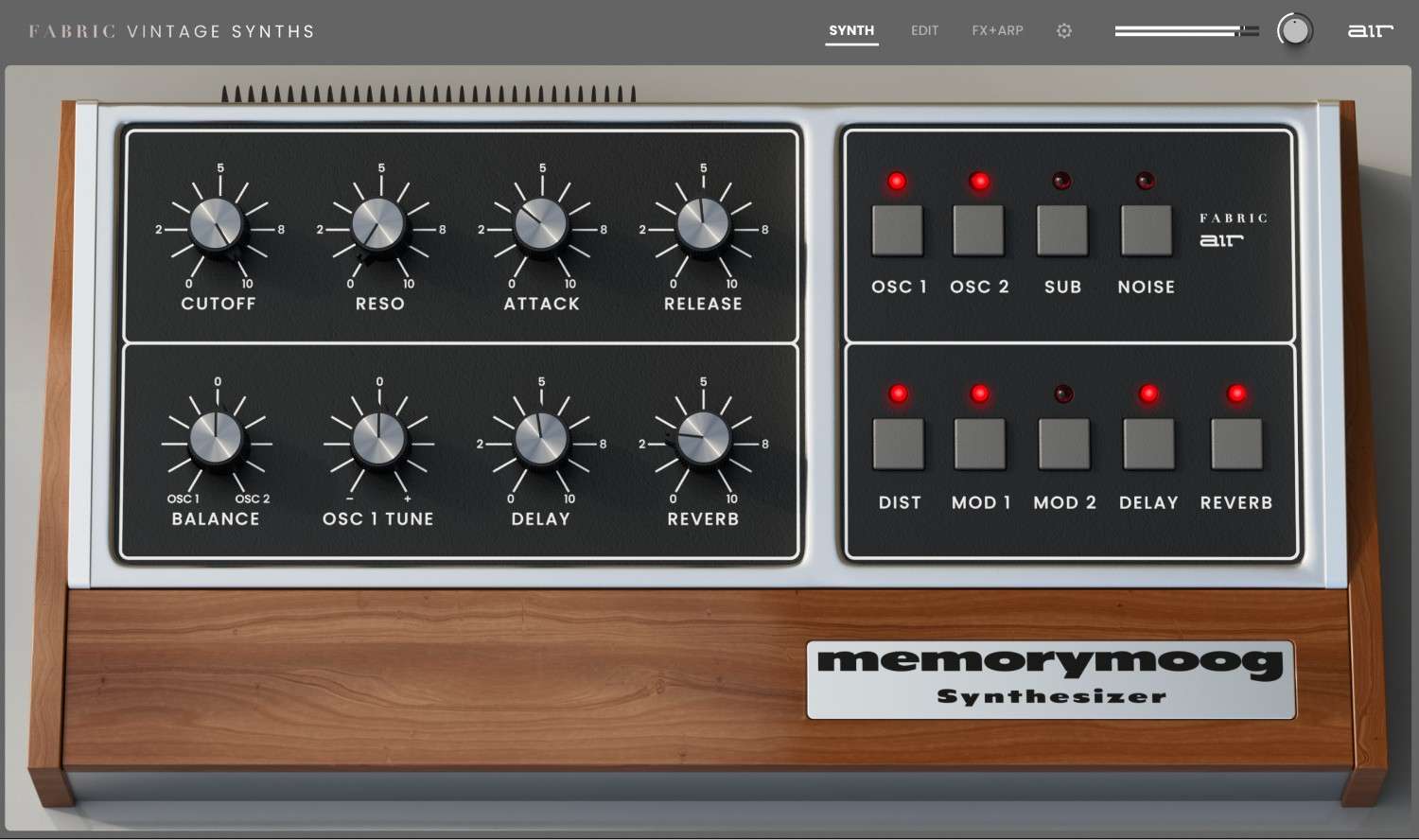  AIR Fabric Vintage Memorymoog - Walkthrough gallery thumbnail