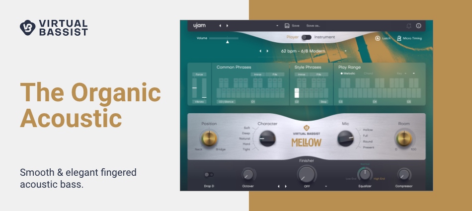 UJAM MELLOW 2 - Introducing Virtual Bassist MELLOW gallery thumbnail