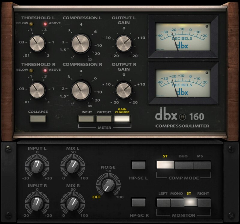 Waves dbx® 160 Compressor / Limiter gallery thumbnail