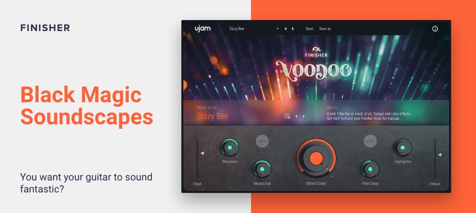 Introducing Finisher Voodoo by UJAM | Guitar Multi Effect VST Plugin gallery thumbnail