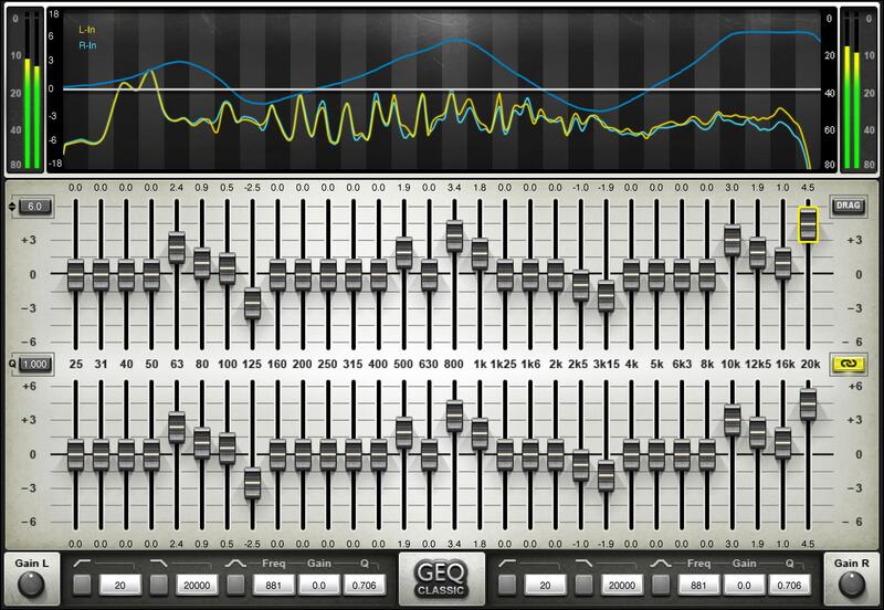 Waves GEQ Graphic Equalizer gallery thumbnail
