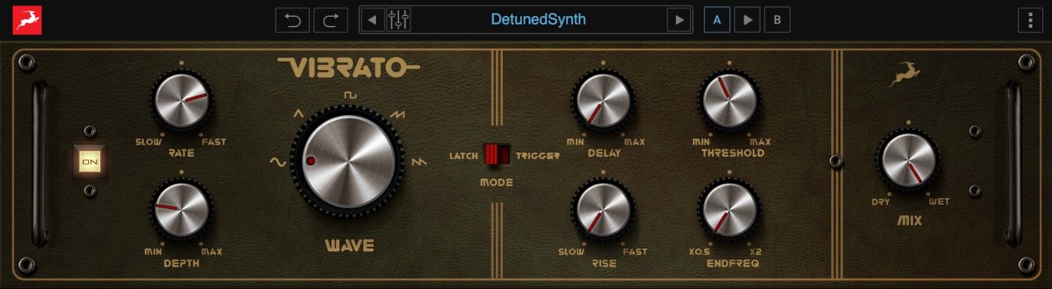 Adaptive Vibrato Overview | Real-time Modulation Effect gallery thumbnail
