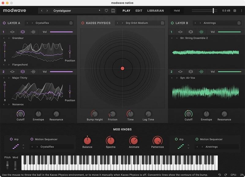 modwave native - wavetable synthesis powerhouse - now available for Mac and Windows gallery thumbnail
