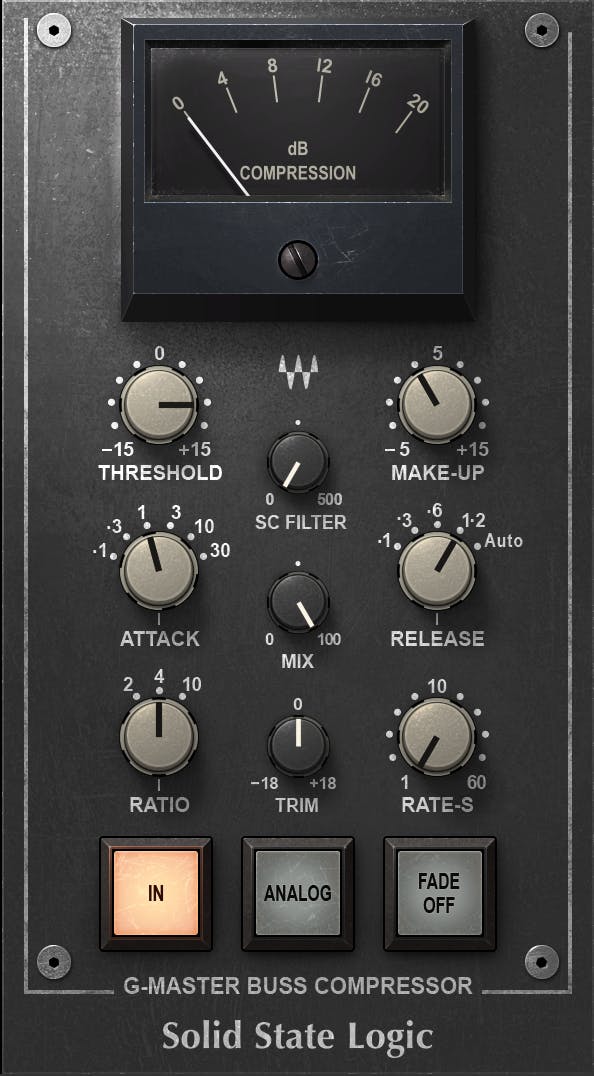 Waves SSL G-Master Buss Compressor gallery thumbnail