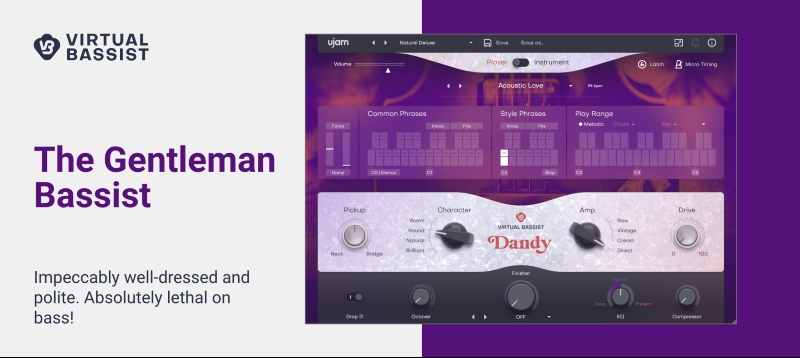 Walkthrough | Virtual Bassist DANDY gallery thumbnail