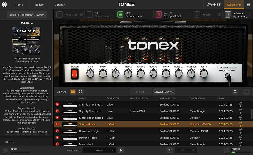 TONEX Metal Gems Collection Sound Demo gallery thumbnail