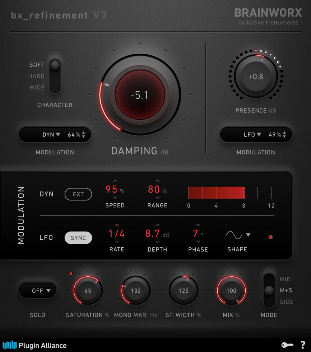 Brainworx bx_refinement V3 - Walkthrough | Plugin Alliance gallery thumbnail