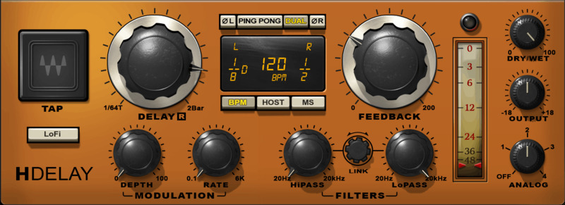 Waves H-Delay Hybrid Delay gallery thumbnail