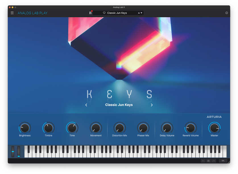 FREE Analog Lab Play | Key Sounds For Creatives | ARTURIA gallery thumbnail