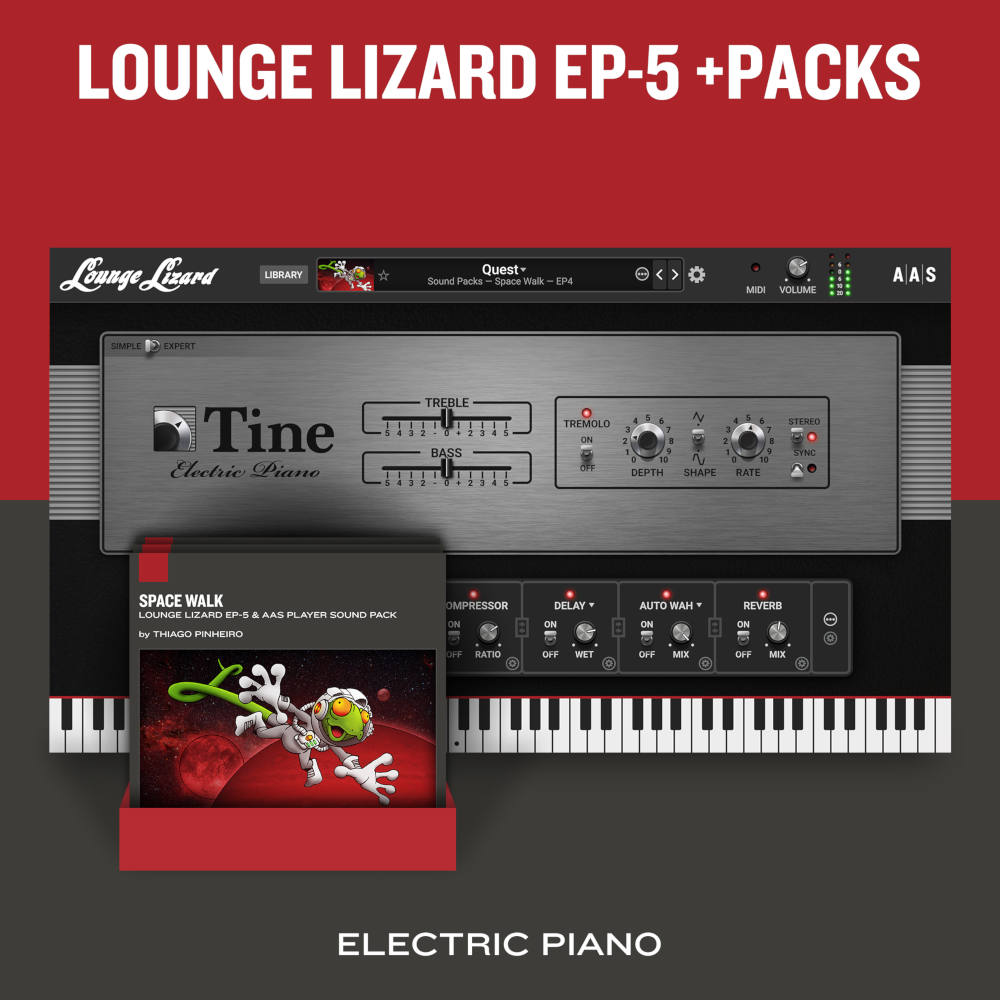 Lounge Lizard Theme Song—Thiago Jams with the Brand New Lounge Lizard EP-5 Electric Piano gallery thumbnail