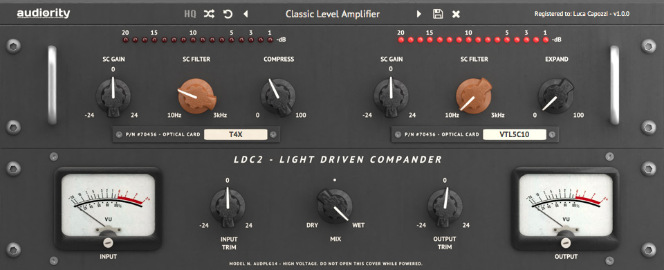 Audiority LDC2 - Light Driven Compander: Quick Demo gallery thumbnail