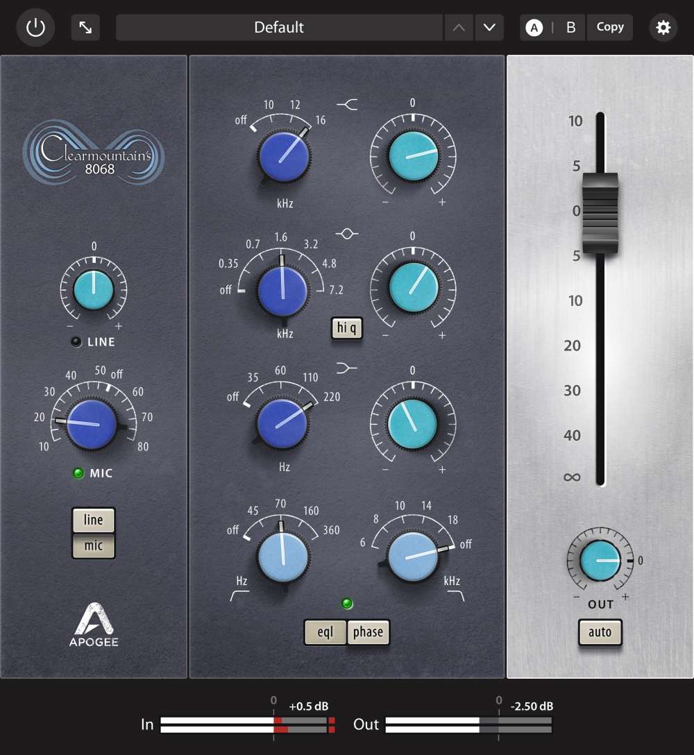 Clearmountain's 8068 | Plugin vs. Console (Sound Sample) gallery thumbnail