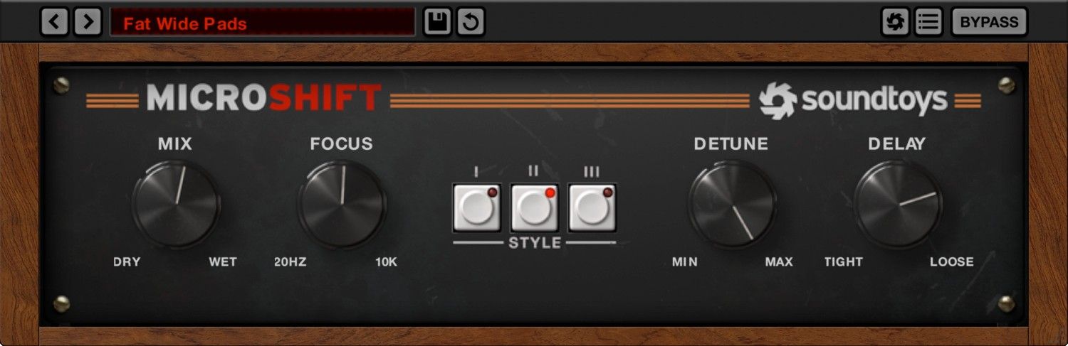 Soundtoys MicroShift gallery thumbnail
