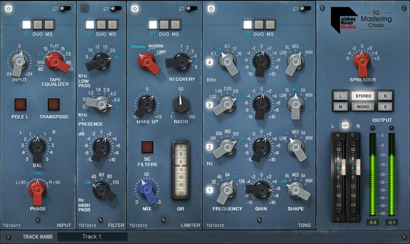 Waves Abbey Road TG Mastering Chain gallery thumbnail