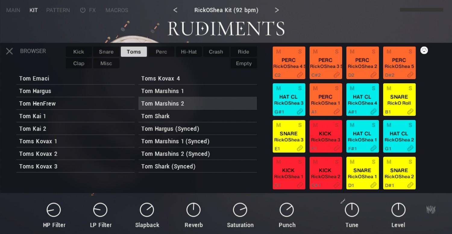  Introducing Rudiments - modern hip hop drums | Native Instruments gallery thumbnail
