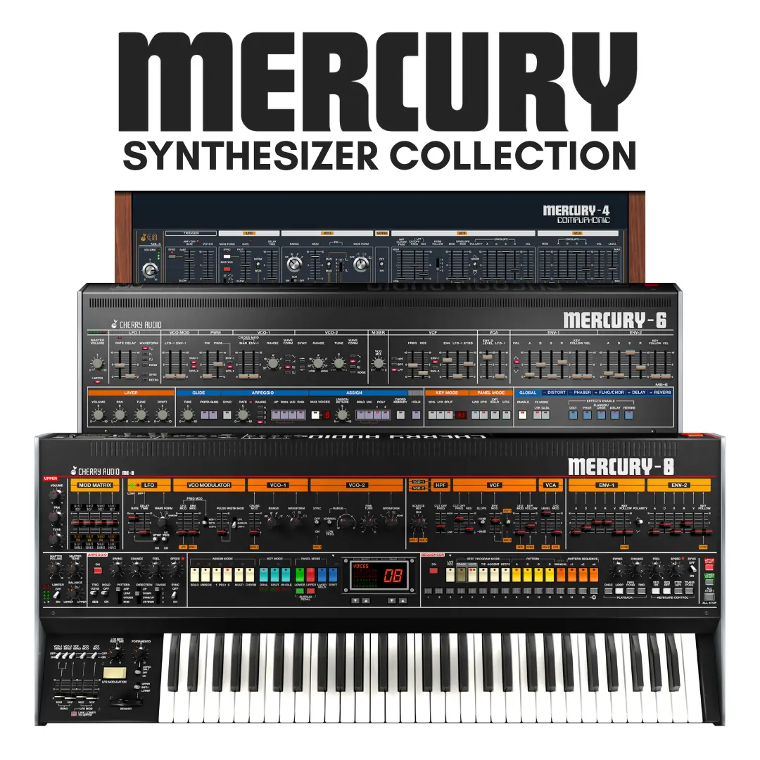 Cherry Audio | Mercury-8 Synthesizer gallery thumbnail