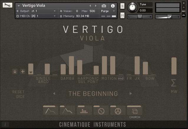 Cinematique Instruments Vertigo Viola - Video Walkthrough gallery thumbnail