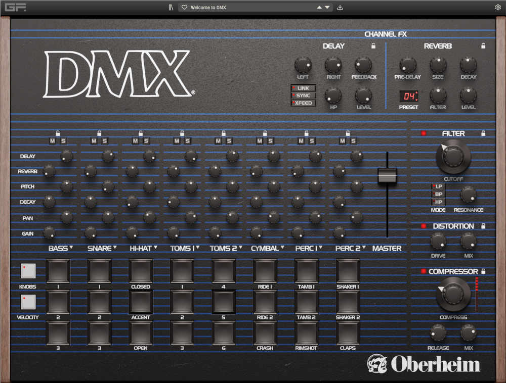 Oberheim DMX by Gforce | Plugin Boutique Presents gallery thumbnail
