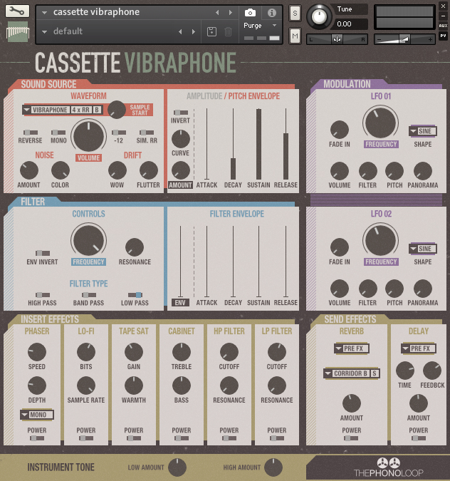 TPL | Cassette Vibraphone - a look at Audio Demos gallery thumbnail