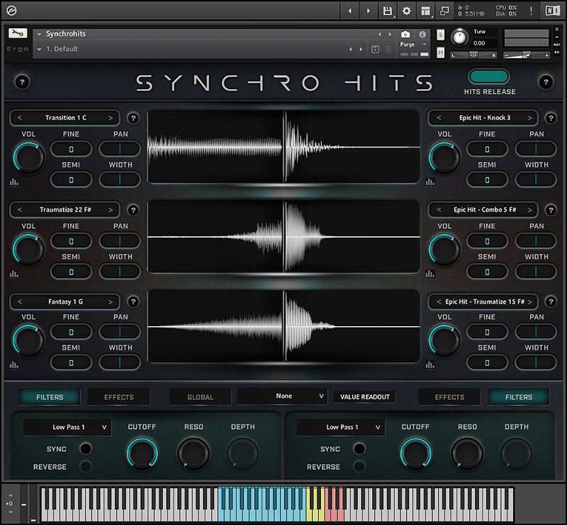 Synchro Hits - Sound Design Demo 1 gallery thumbnail