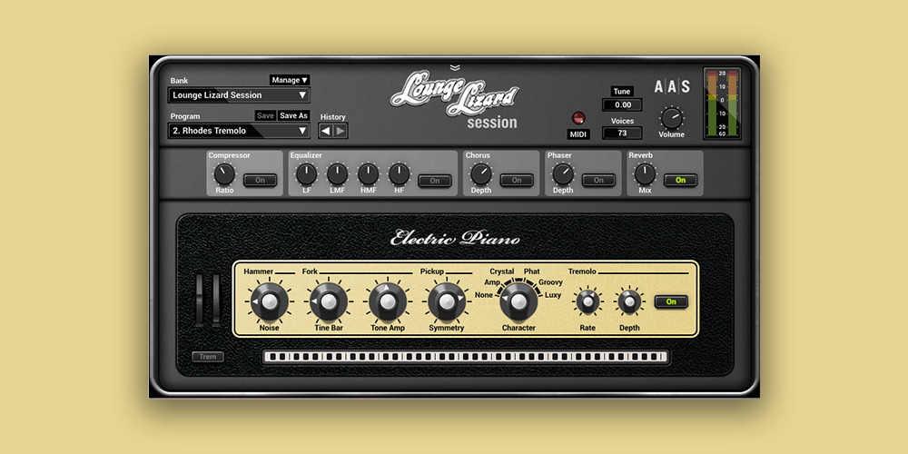Lounge Lizard Session by A|A|S - Electric Piano VSTi Plugin gallery thumbnail