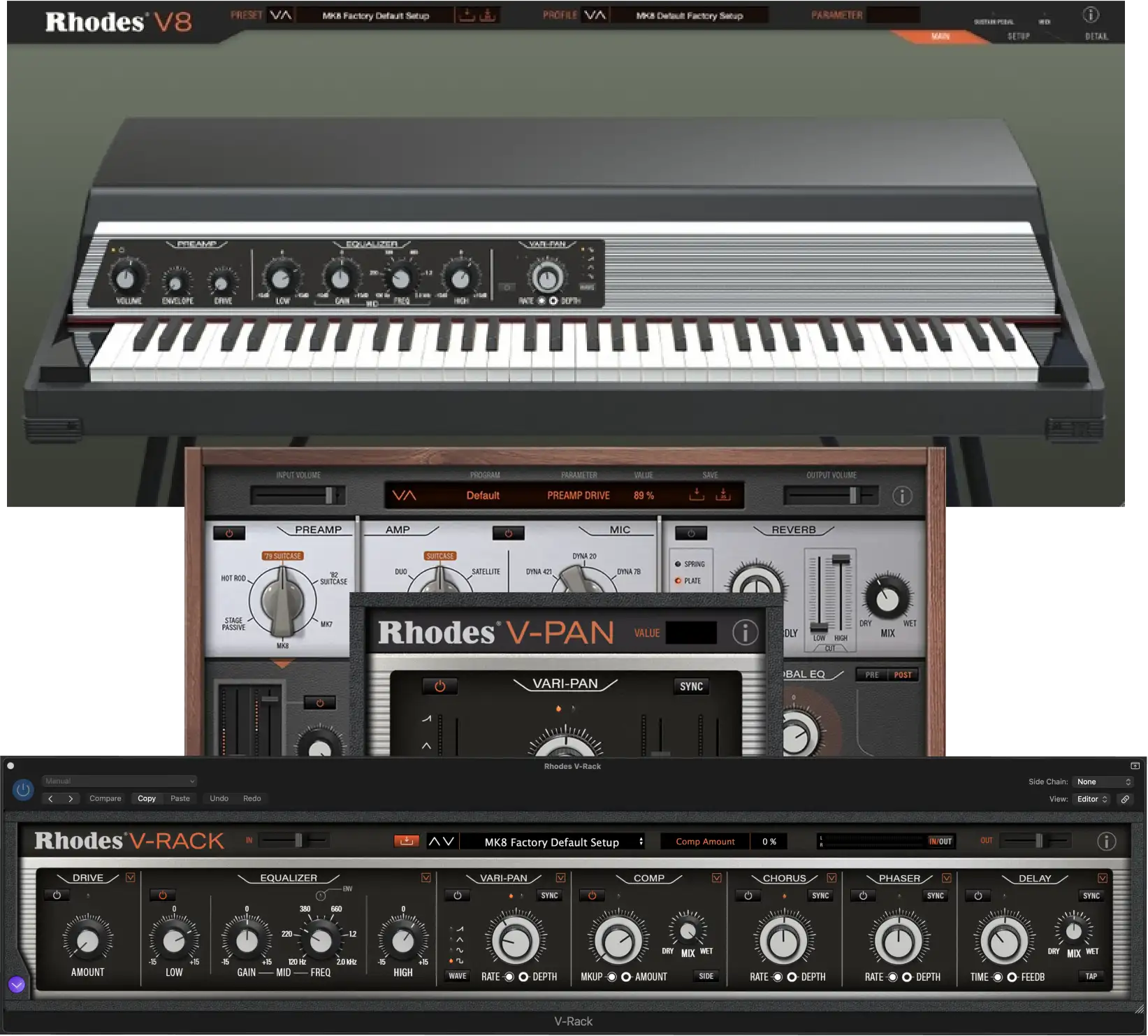 Introducing: The Rhodes V8 / V8 Pro gallery thumbnail