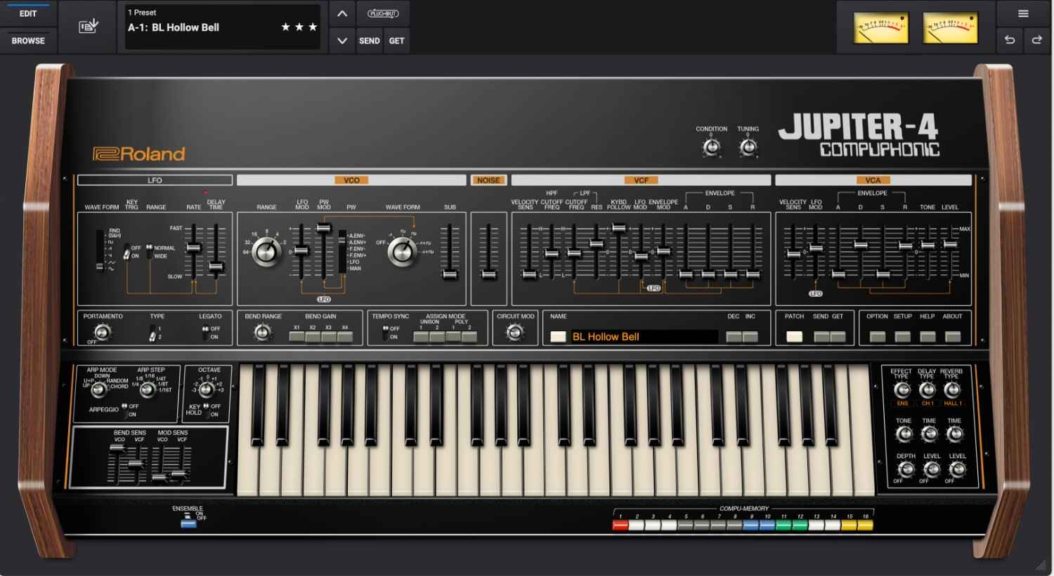 Roland JUPITER-4 Software Synthesizer Overview | A Vintage Icon on Roland Cloud gallery thumbnail