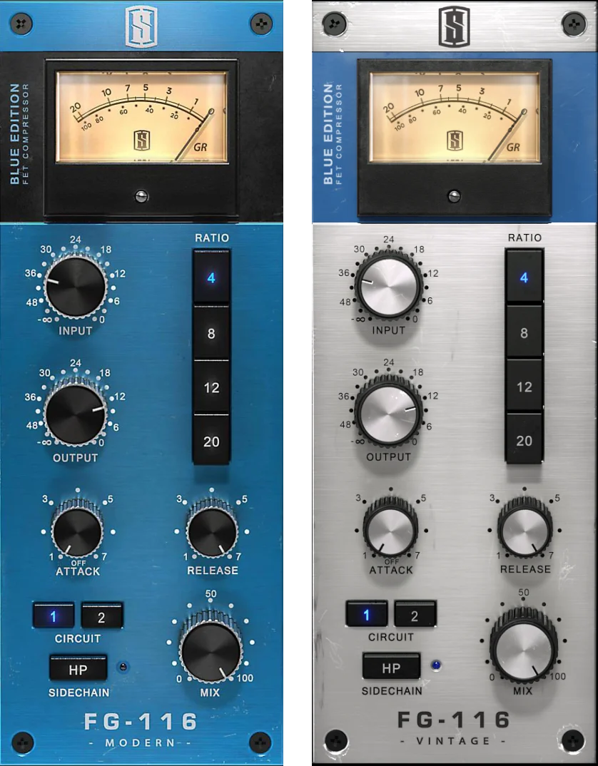 Slate Digital's FG-116 BLUE FET Compressors on Drums, Vocals, Acoustic Guitars gallery thumbnail