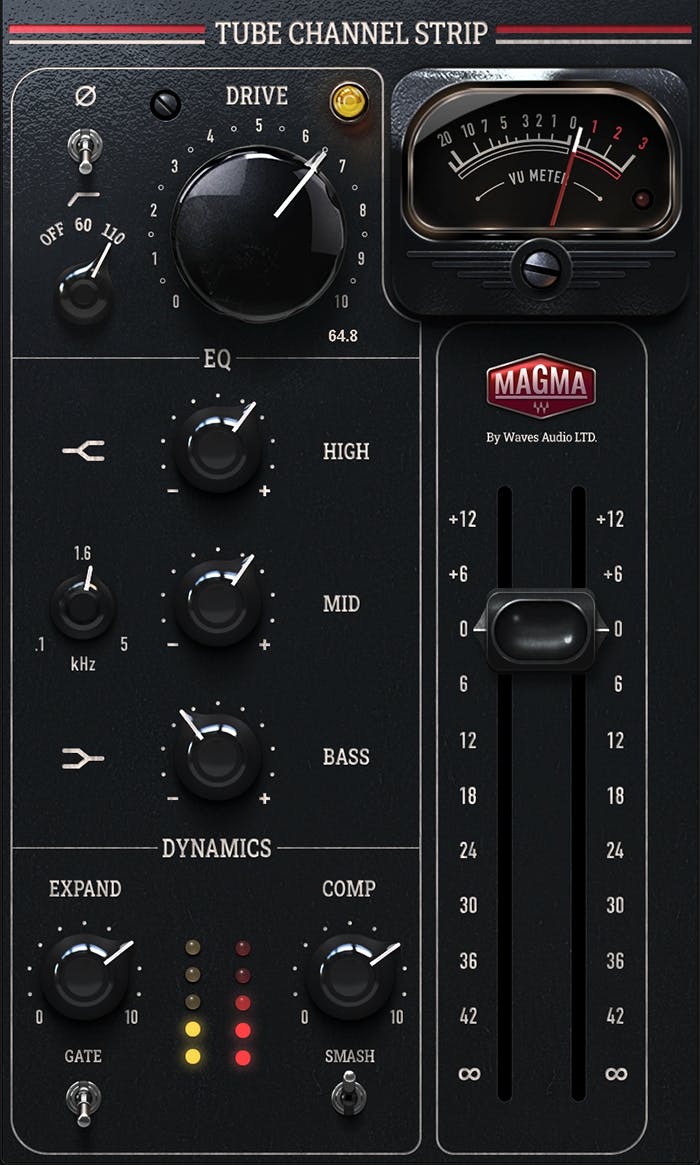 Waves Magma Tube Channel Strip gallery thumbnail
