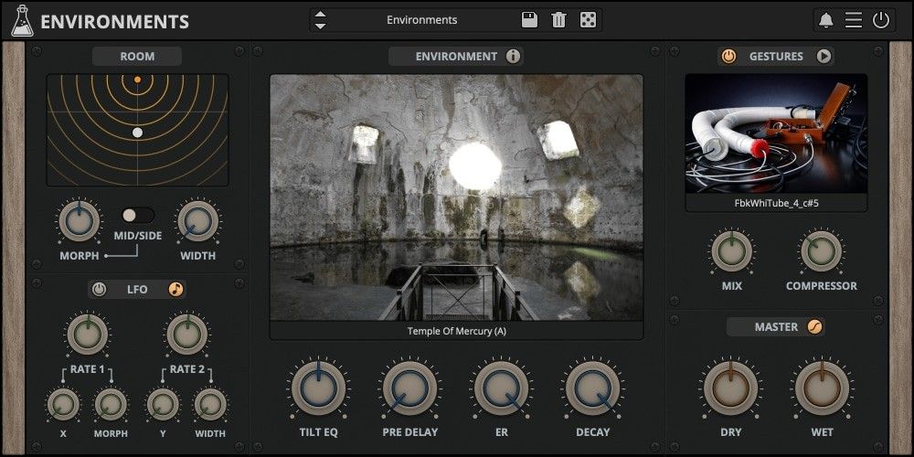 AudioThing Environments - Acoustic Spaces - Reverb Plugin gallery thumbnail